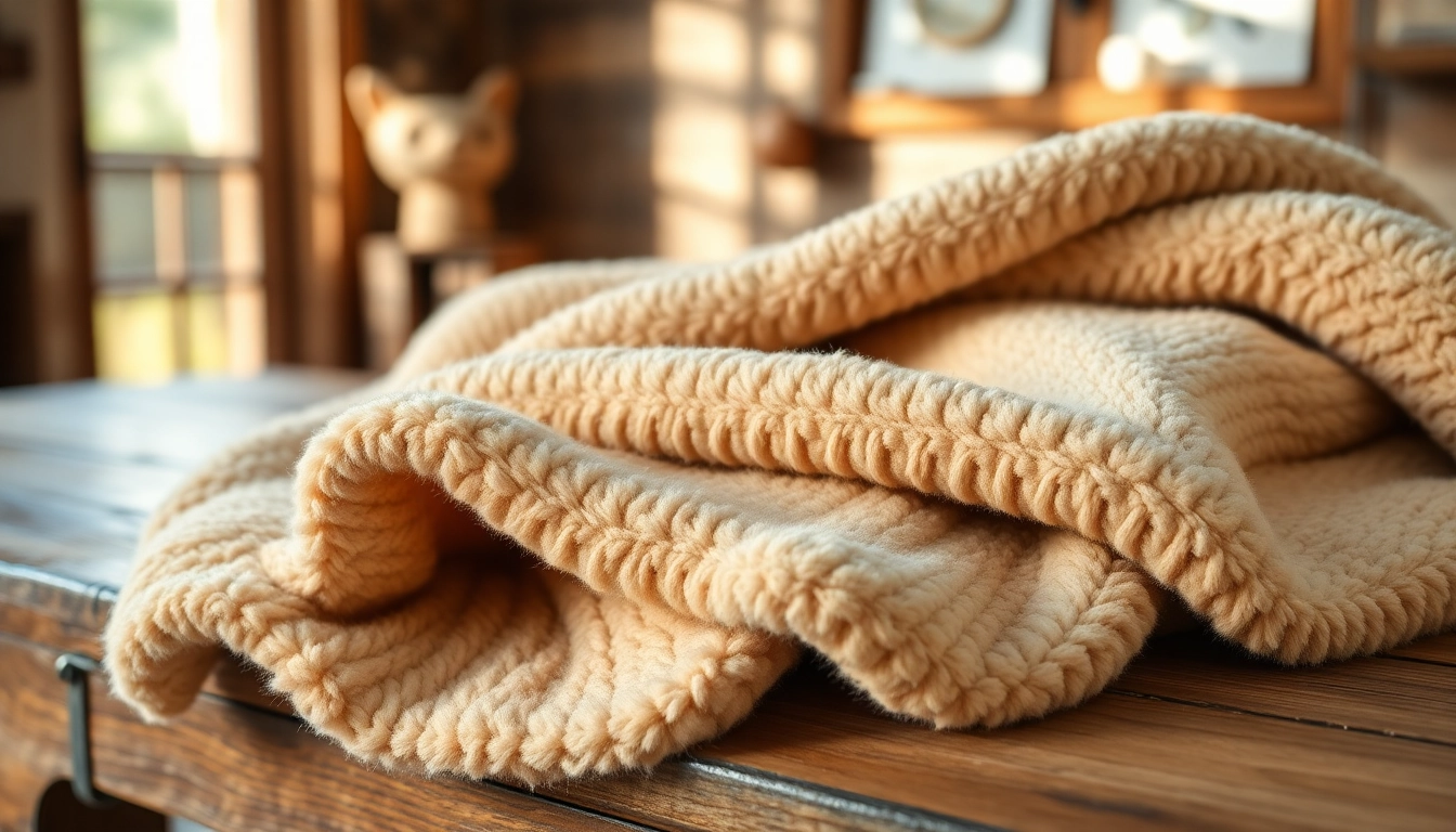 Verken de zachte fleece stof met een rijk textuur en warme aardetinten.