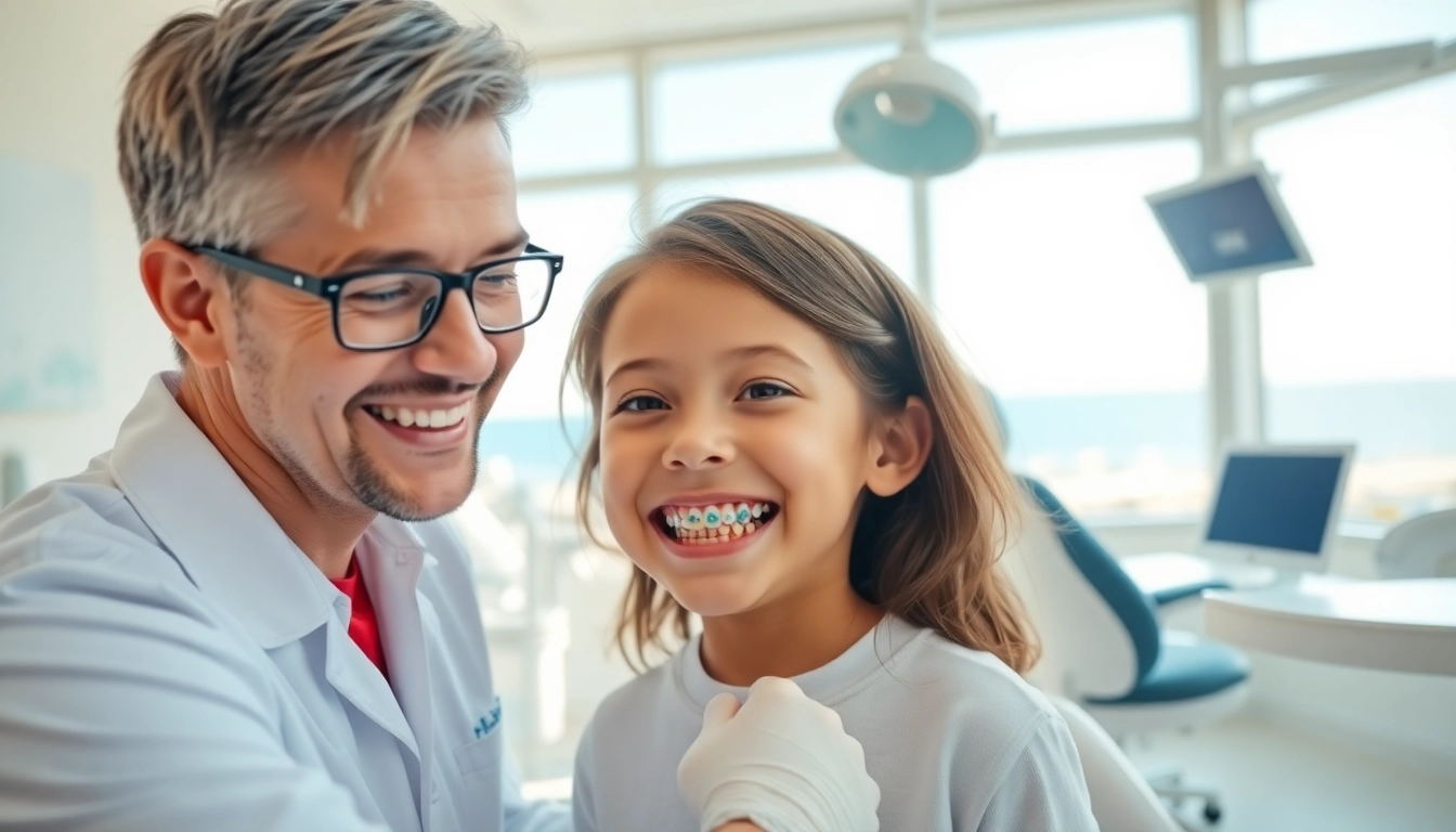 Transforming smiles with braces Myrtle Beach at a modern orthodontist's office.