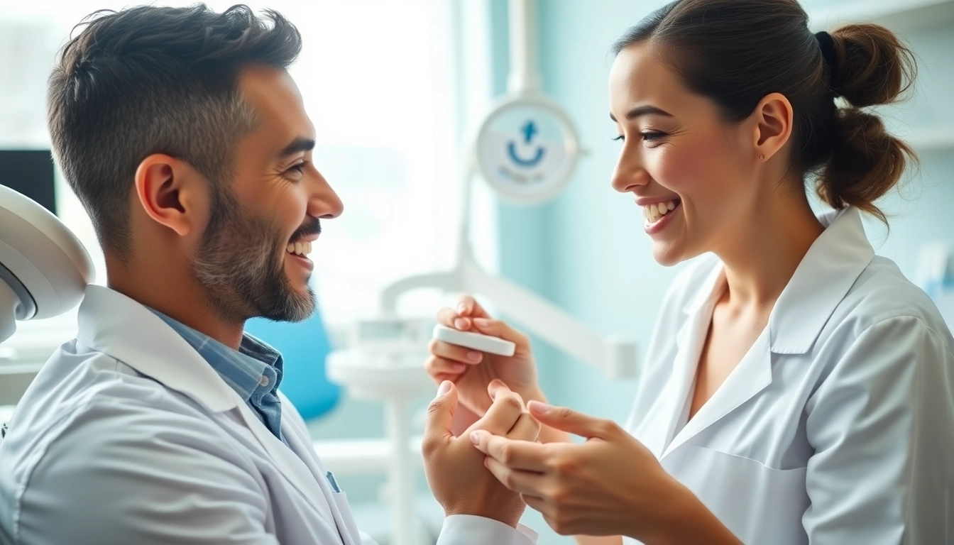 Assessing braces cost Myrtle Beach with a patient during an orthodontic consultation.